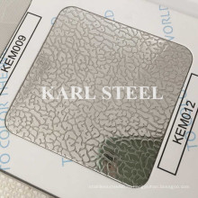 410 из нержавеющей стали, Тисненый лист Kem012 на отделочные материалы